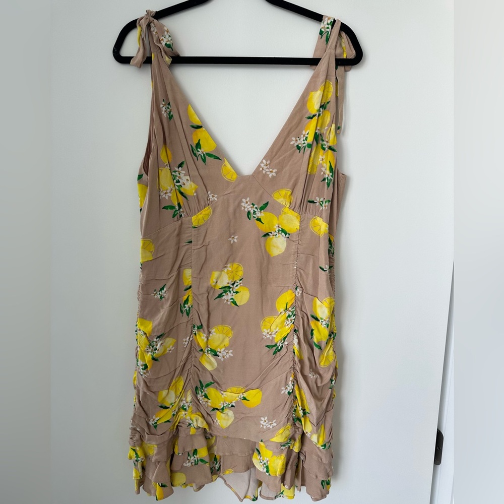 Majorelle from Revolve Lemon Mini Dress